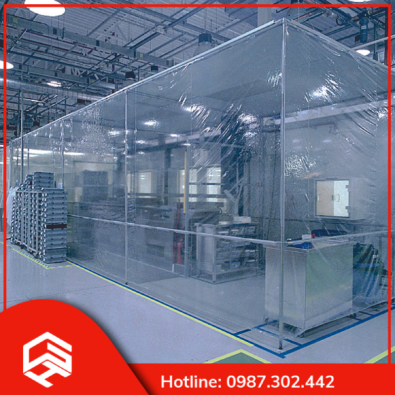 Vách ngăn nhựa PVC trong suốt