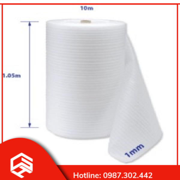 Xốp PE foam 1mm x 400m