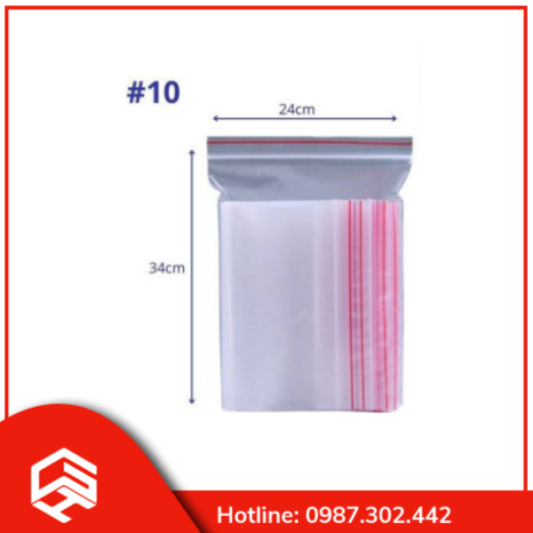 Túi zipper số 10 Túi zipper số 10