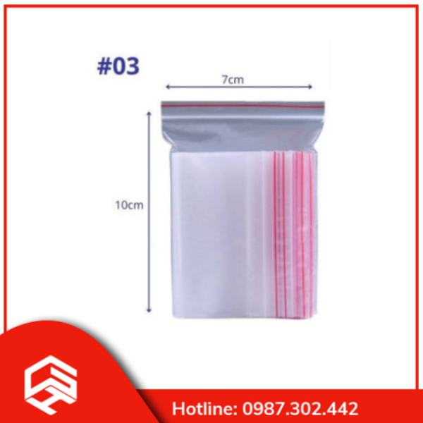 Túi zipper số 3 Túi zipper số 3