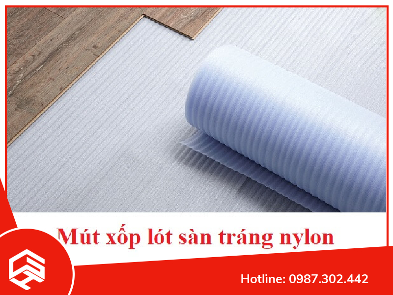 Mút xốp pe tráng nilon